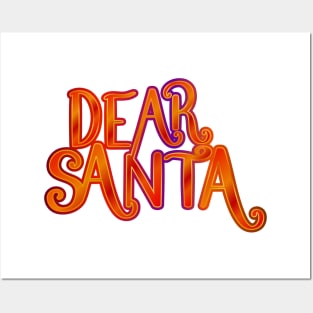 Dear Santa Posters and Art